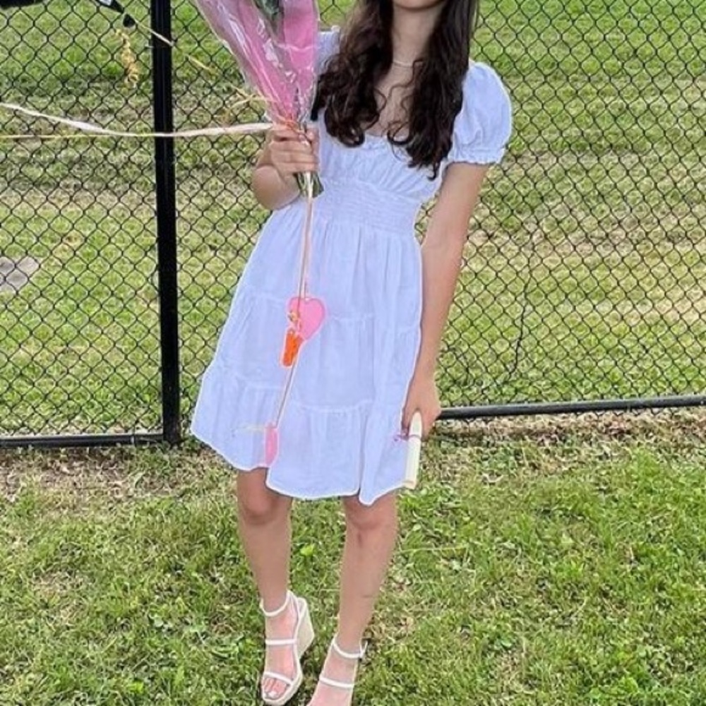 Francesca’s White Dress